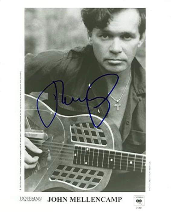 John Cougar Mellencamp autograph