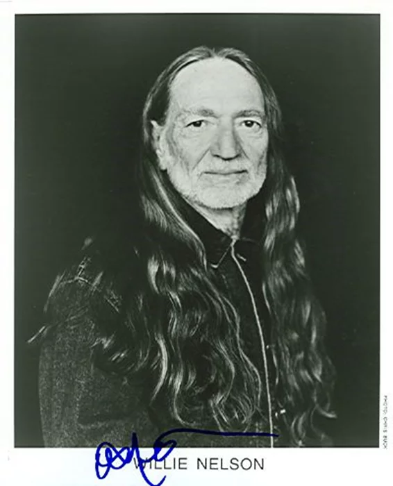 Willie Nelson autograph