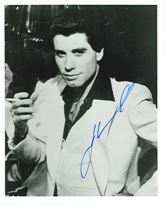 John Travolta autograph