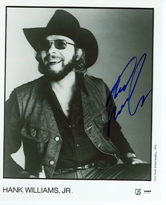 Hank Williams, Jr. autograph