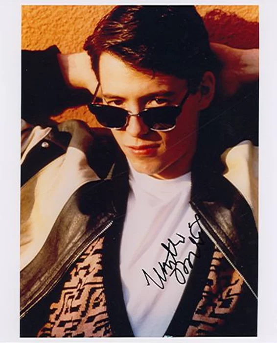 Matthew Broderick autograph