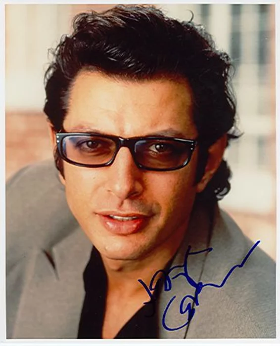 Jeff Goldblum autograph
