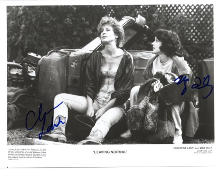 Leaving Normal autograph