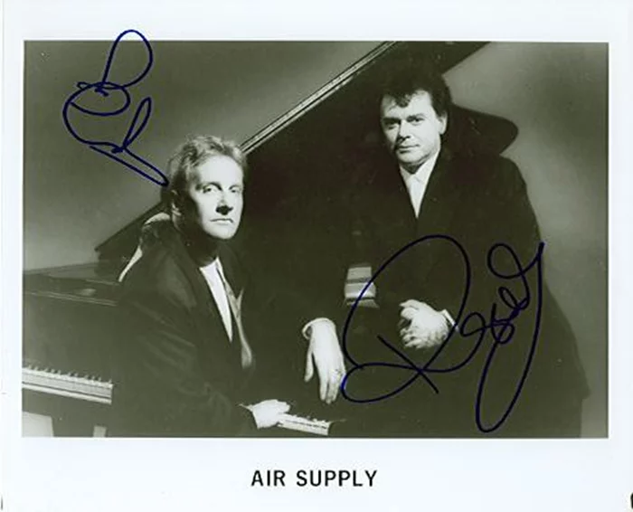 Air Supply autograph