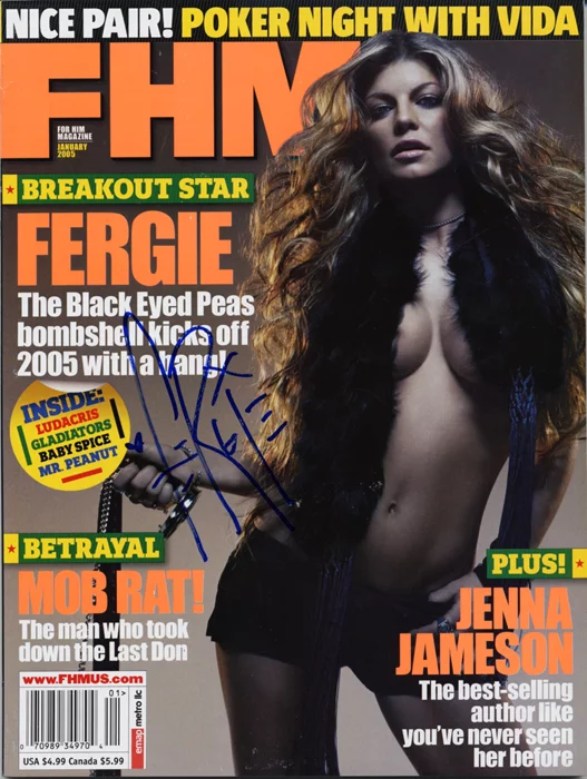Stacy Ferguson autograph