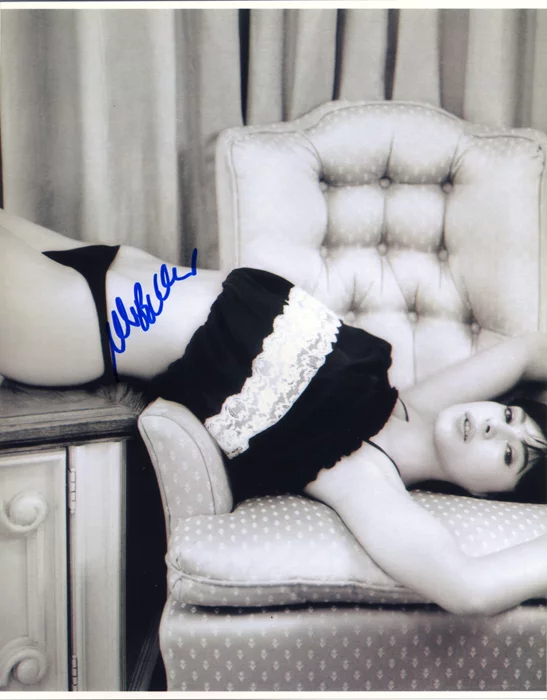 Monica Bellucci autograph