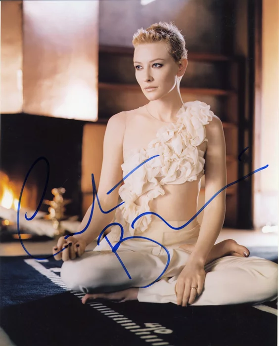 Cate Blanchett autograph