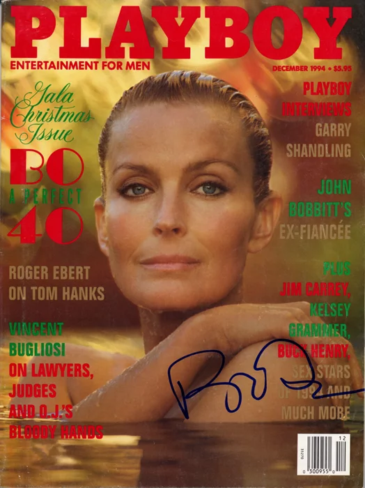 Bo Derek autograph