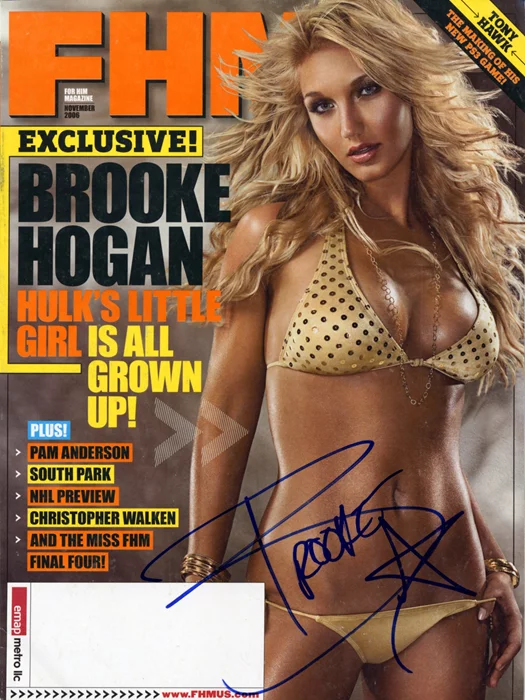 Brooke Hogan autograph