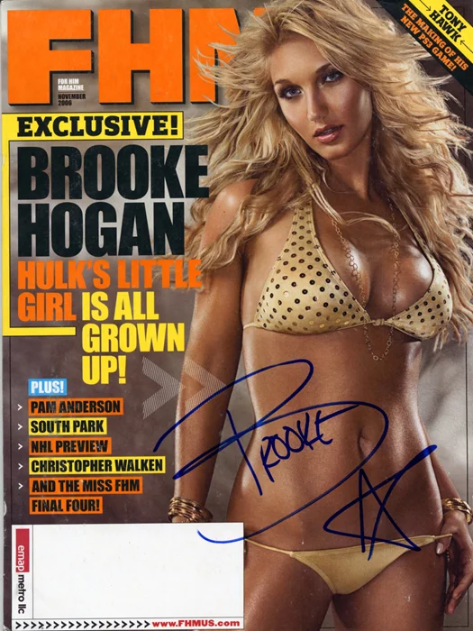 Brooke Hogan autograph