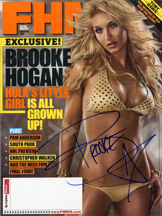 Brooke Hogan autograph