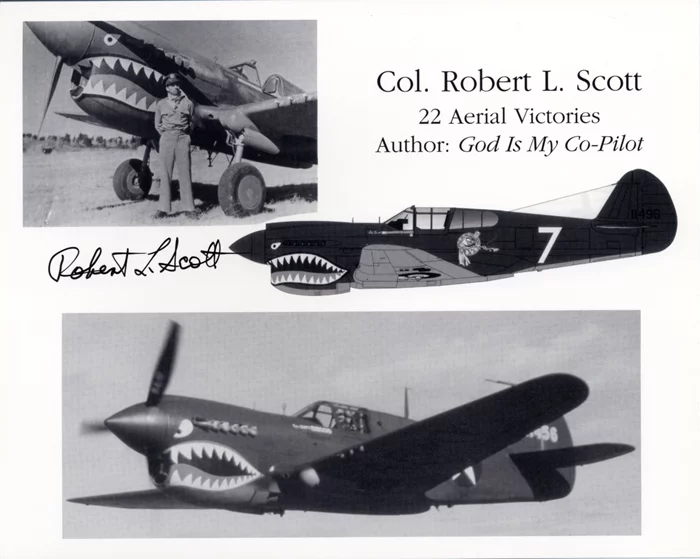 Robert L. Scott autograph