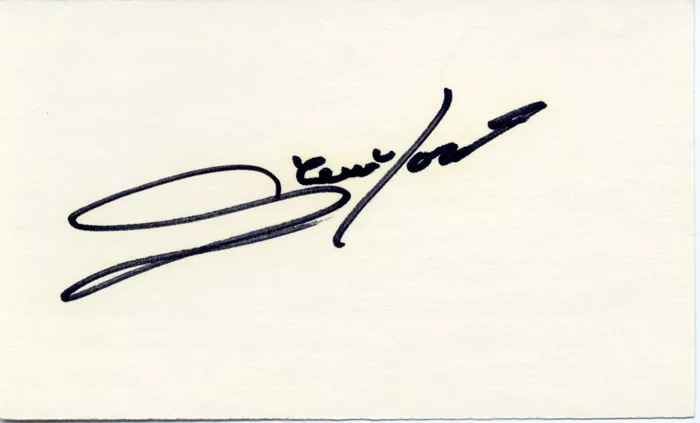 Glenn Ford autograph
