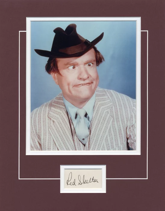 Red Skelton autograph