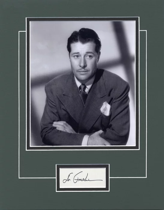 Don Ameche autograph