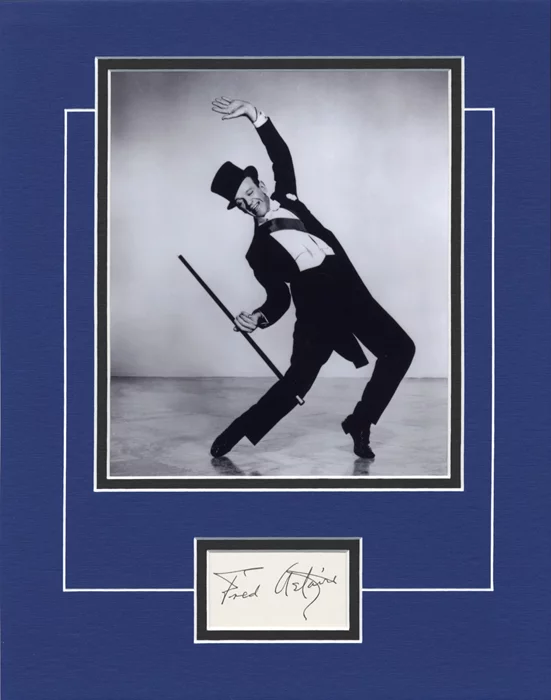Fred Astaire autograph