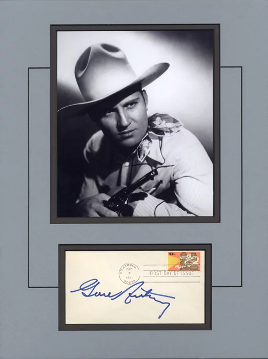 Gene Autry autograph