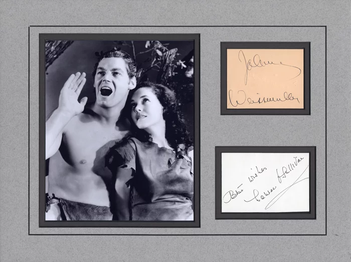 Tarzan autograph
