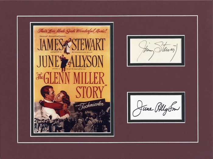 The Glenn Miller Story autograph