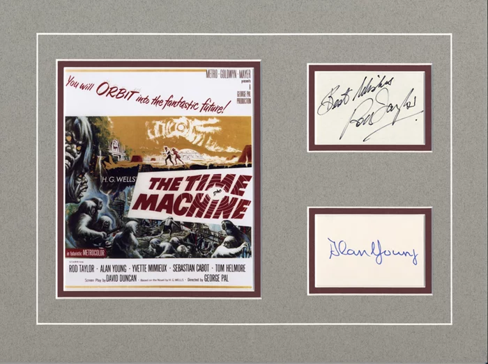 The Time Machine autograph