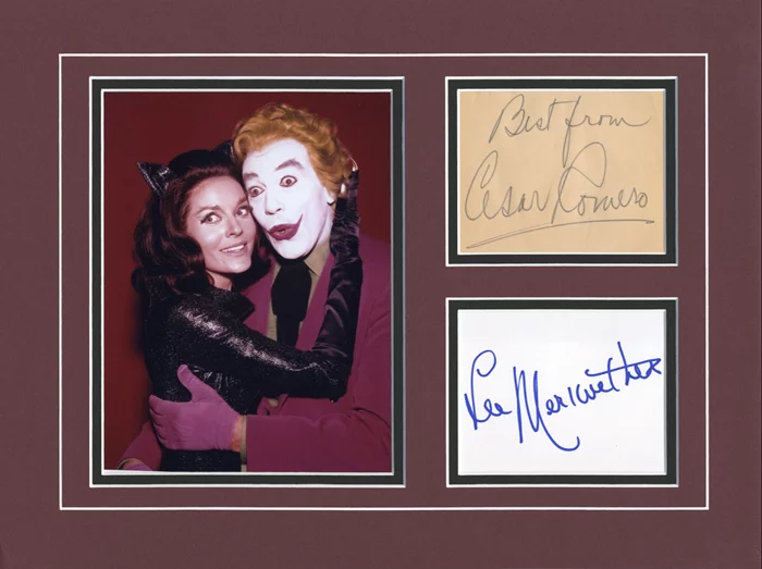 Catwoman & The Joker autograph