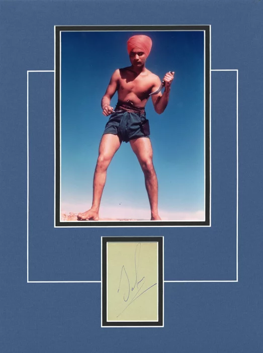 Sabu autograph
