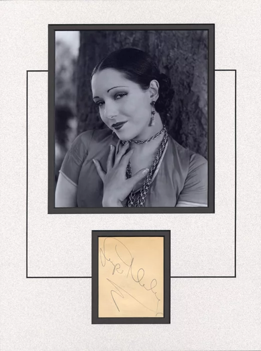 Lupe Velez autograph