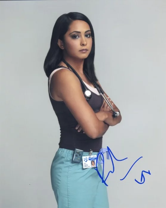 Parminder Nagra autograph