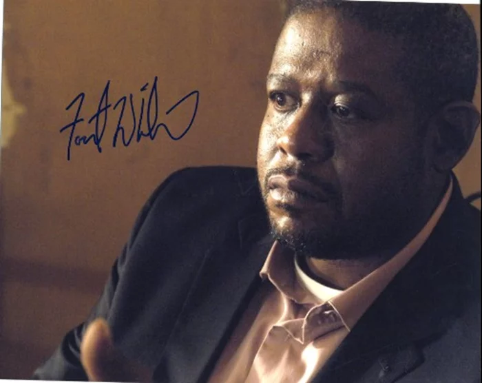 Forest Whitaker autograph