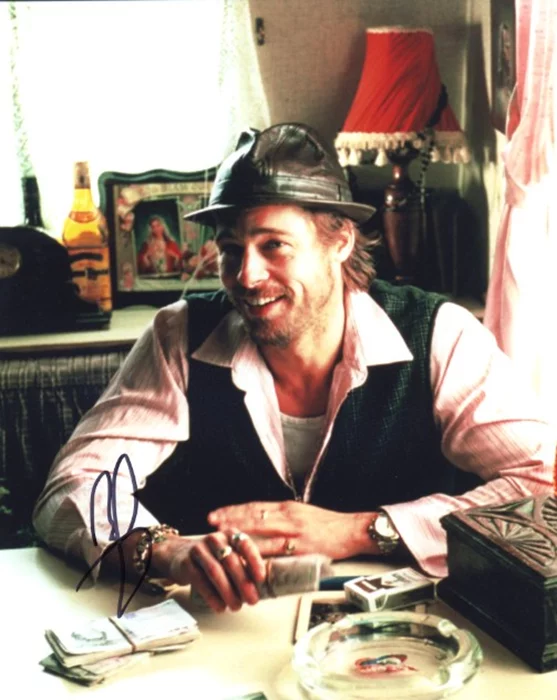 Brad Pitt autograph