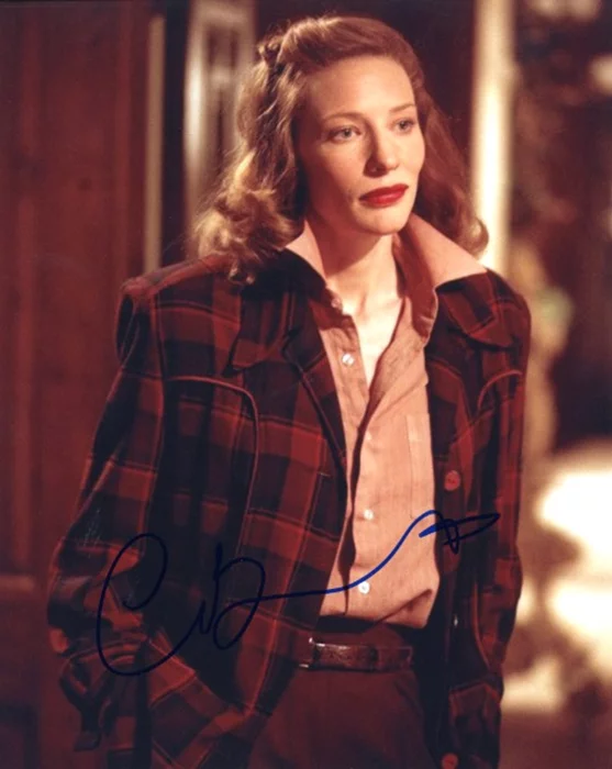 Cate Blanchett autograph