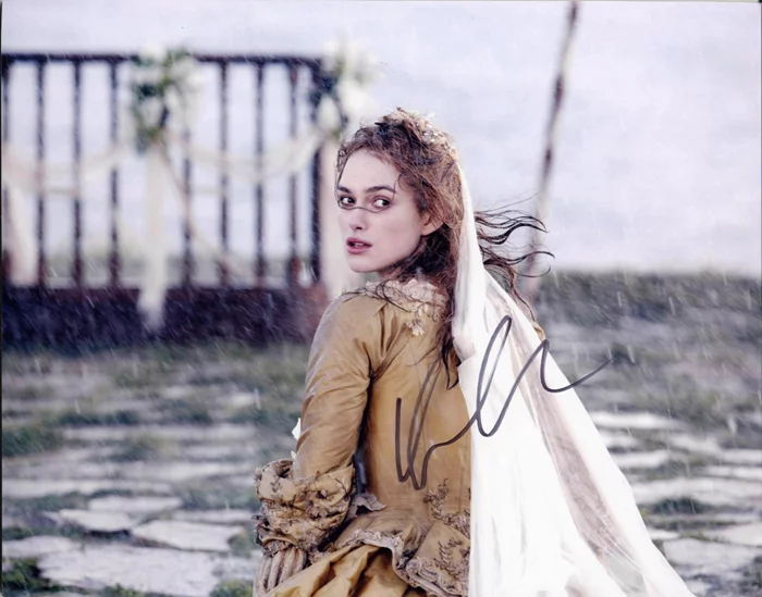 Keira Knightley autograph