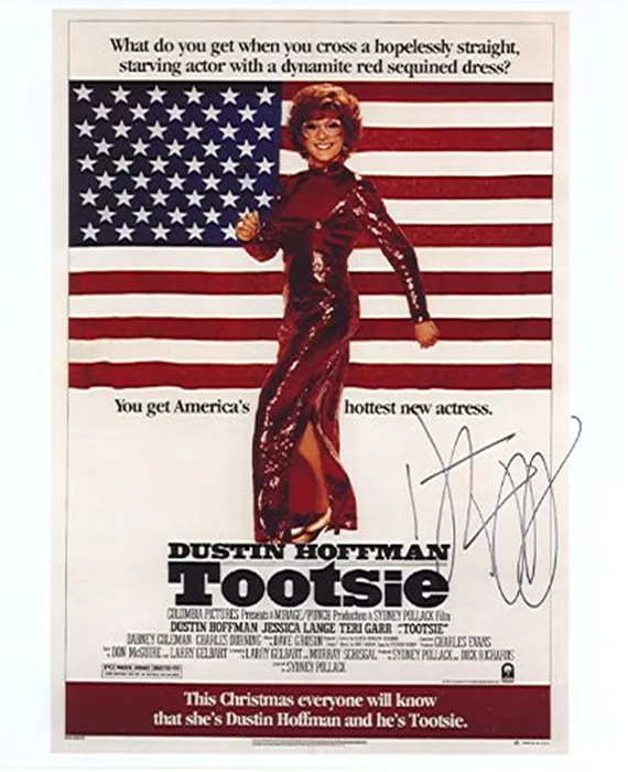 Dustin Hoffman autograph