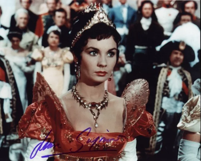 Jean Simmons autograph