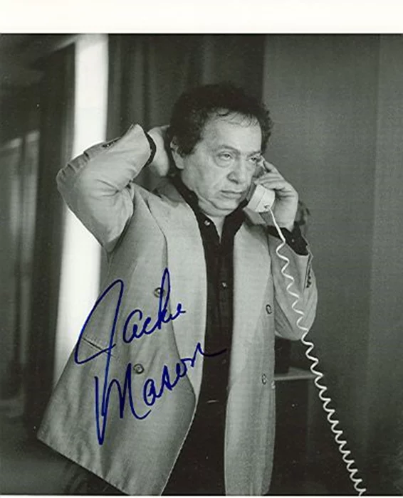 Jackie Mason autograph