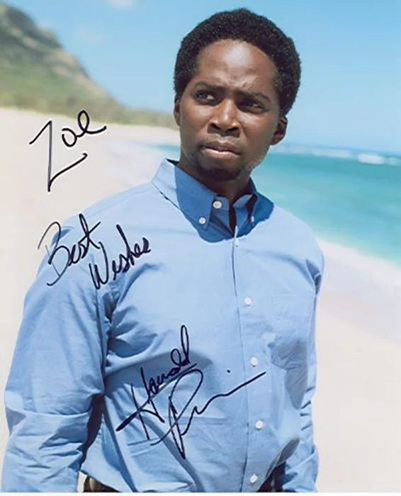 Harold Perrineau autograph