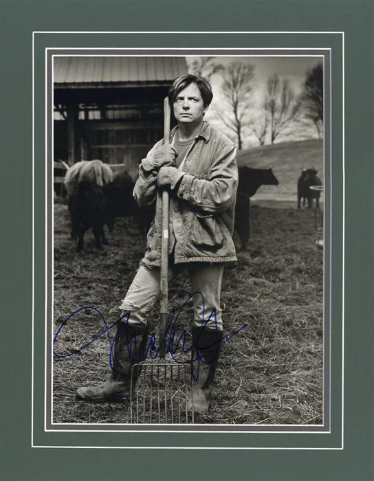 Michael J. Fox autograph