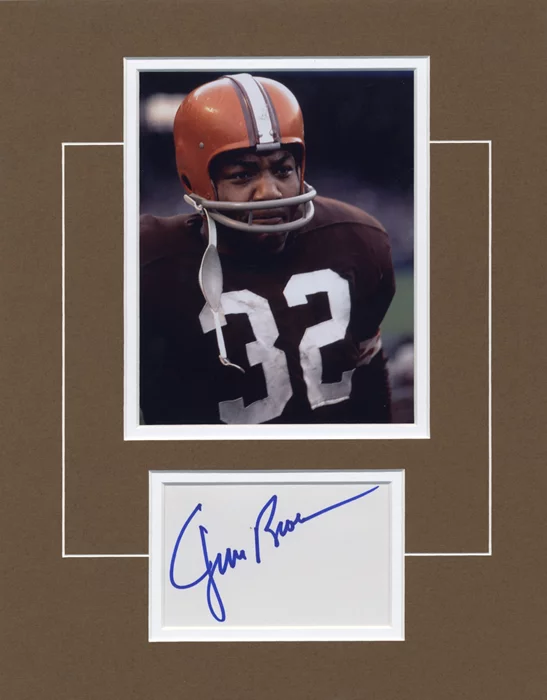Jim Brown autograph