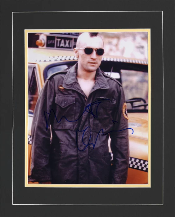 Robert DeNiro autograph