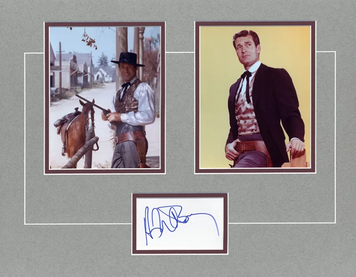 Hugh O'Brian autograph