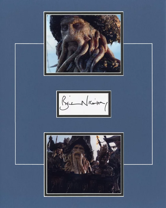 Bill Nighy autograph