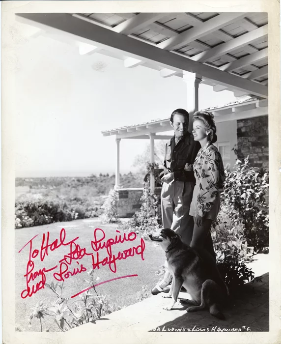 Ida Lupino autograph