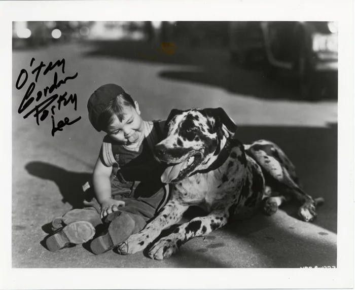 Eugene 'Porky' Lee autograph