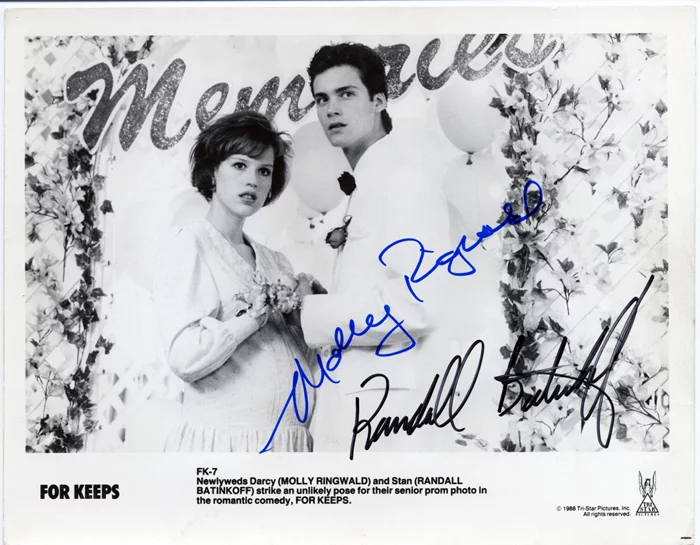 For Keeps? autograph