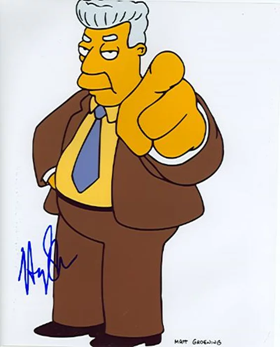 Harry Shearer autograph