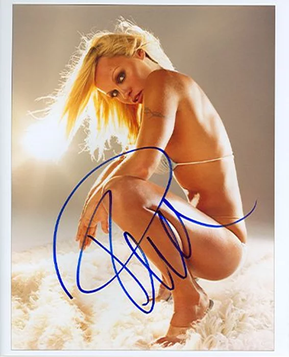 Pamela Anderson autograph