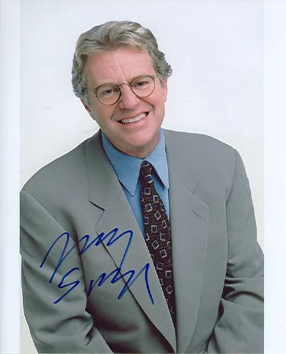 Jerry Springer autograph