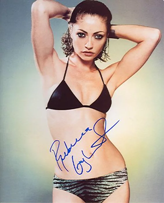 Rebecca Gayheart autograph