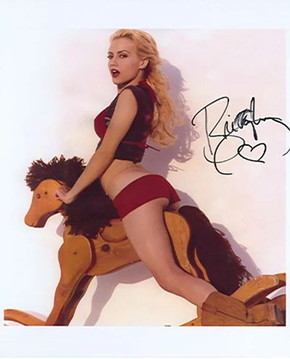 Brittany Murphy autograph