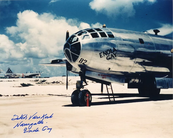 Dutch Van Kirk autograph